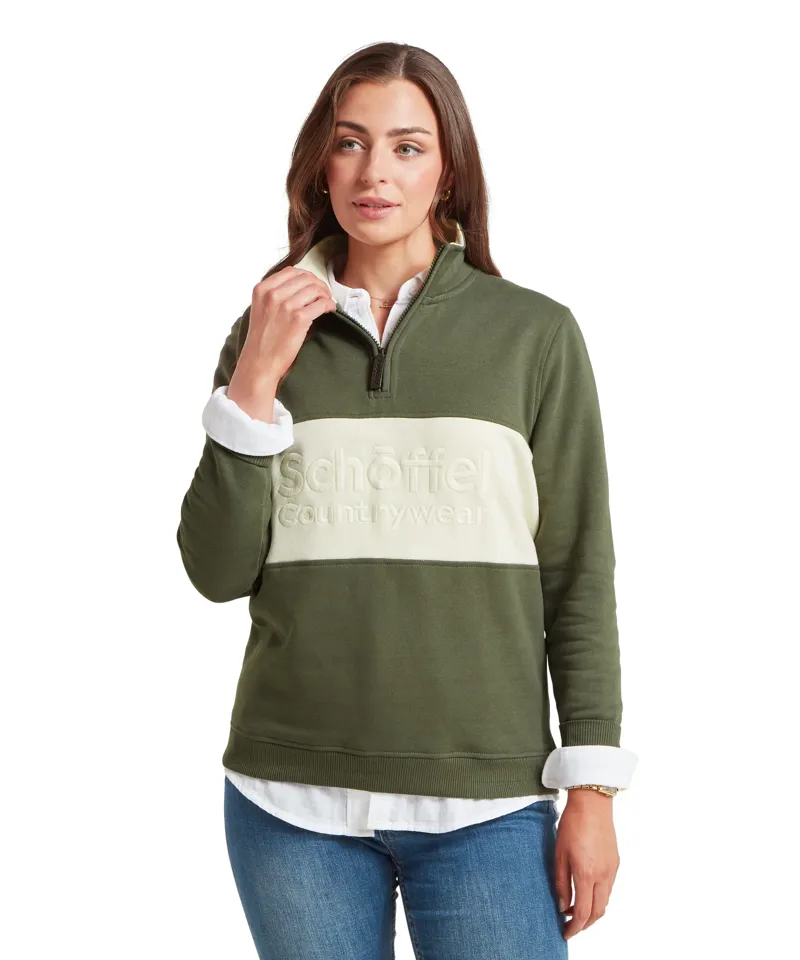 Schoffel St Agnes Sweatshirt - Beetle Green