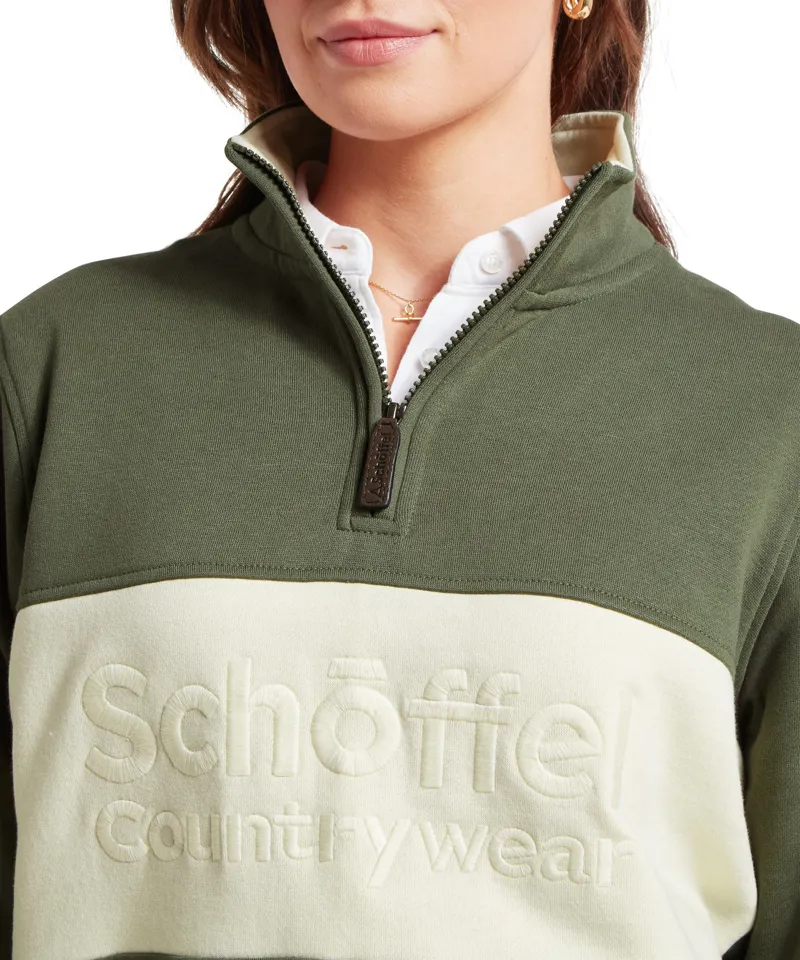 Schoffel St Agnes Sweatshirt - Beetle Green-3