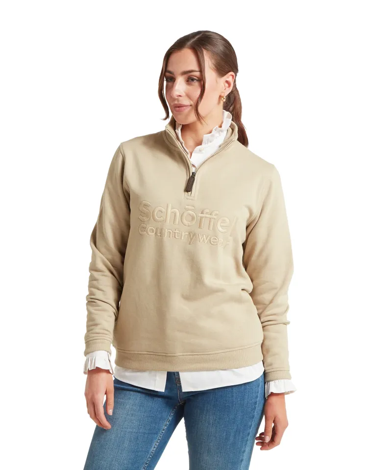 Schoffel St Issey Sweatshirt - Cobblestone-1