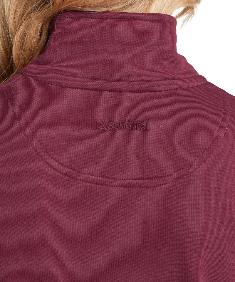 Schoffel St Issey Sweatshirt - Burgundy-4