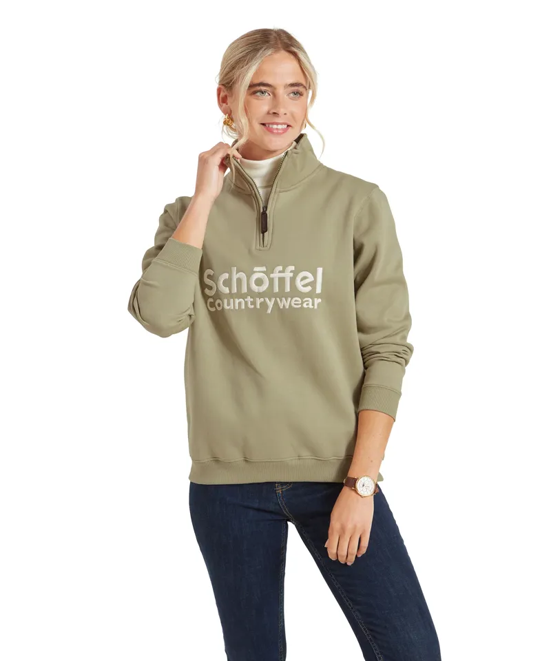 Schoffel St Issey Sweatshirt -  Light Sage