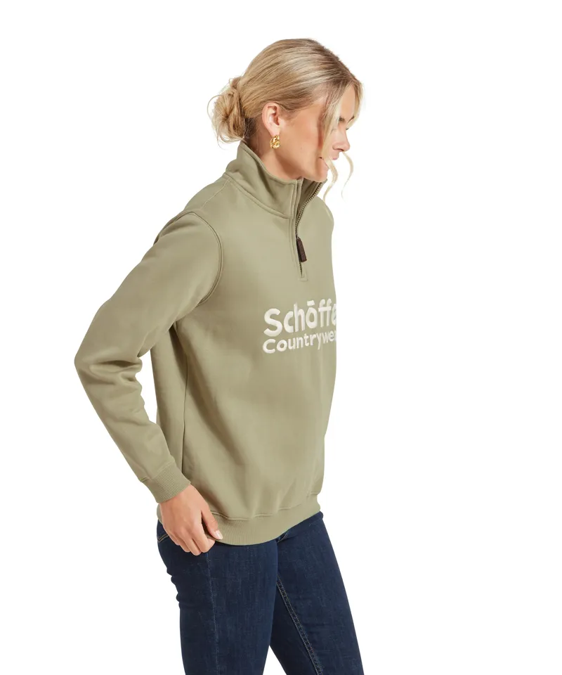 Schoffel St Issey Sweatshirt -  Light Sage-2