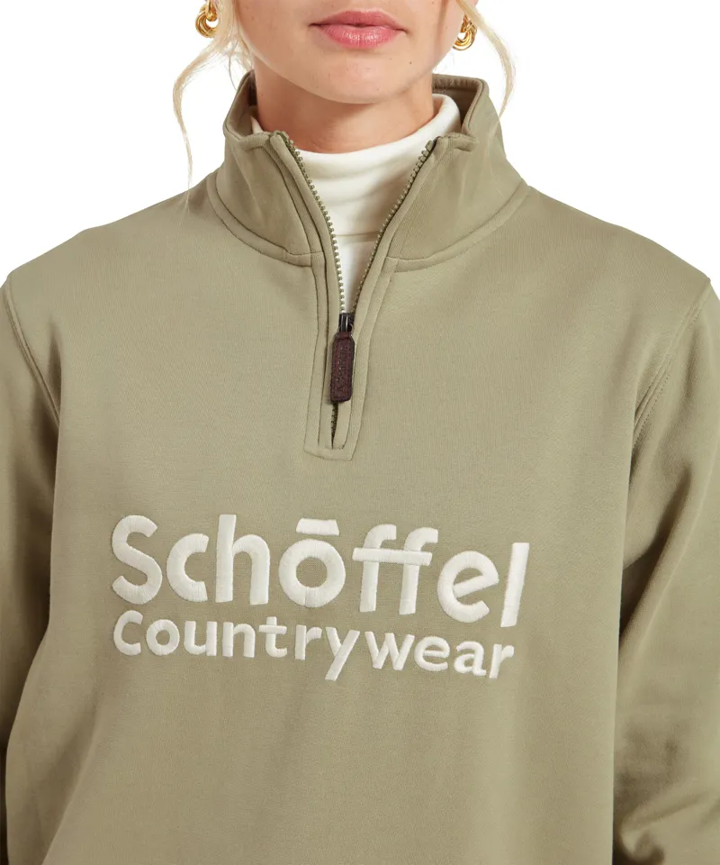 Schoffel St Issey Sweatshirt -  Light Sage-5