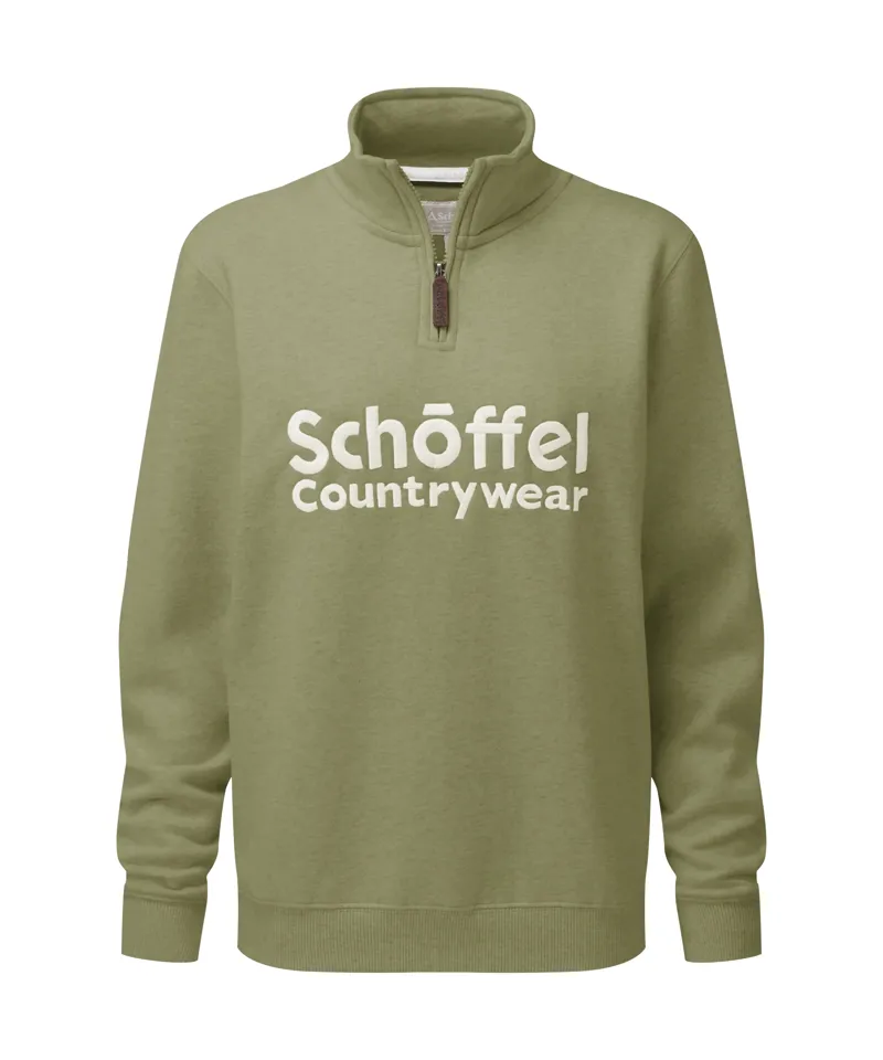Schoffel St Issey Sweatshirt -  Light Sage-6
