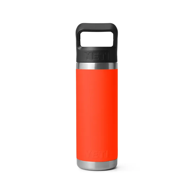 YETI Rambler 18 Oz Solar Flare Bottle with Straw Cap-3