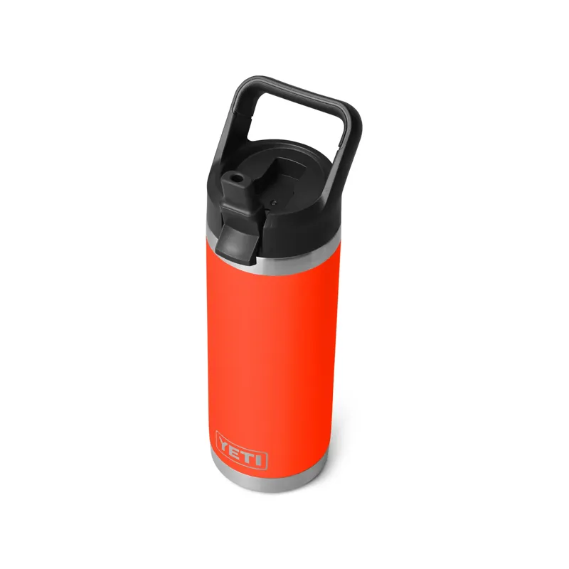 YETI Rambler 18 Oz Solar Flare Bottle with Straw Cap-2