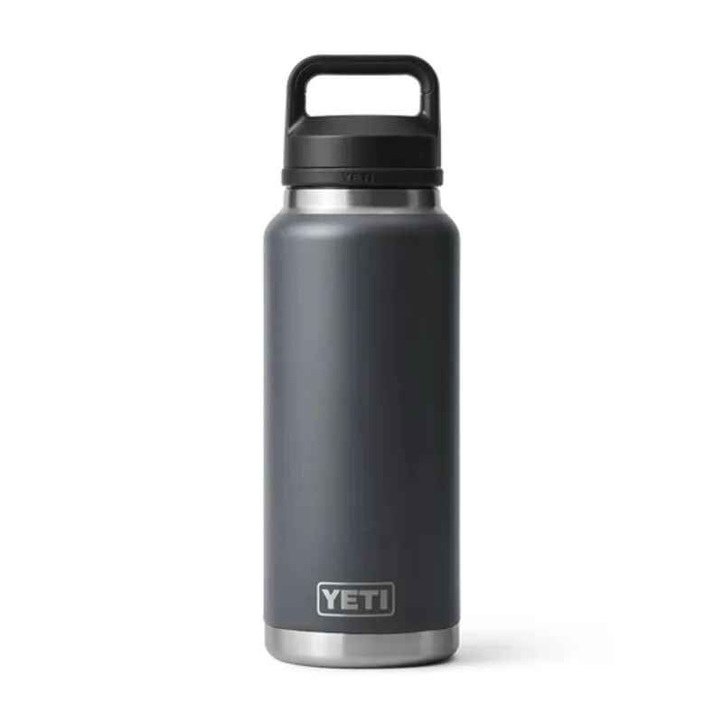YETI Rambler 36 Oz Charcoal Bottle With Chug Cap