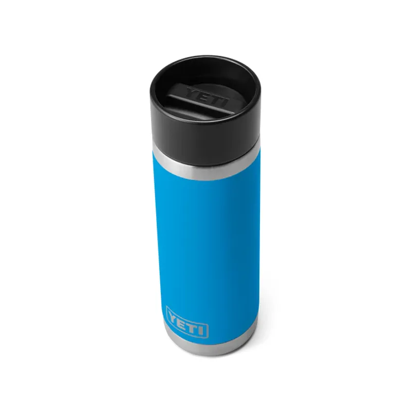 YETI Rambler 18 Oz Big Wave Blue With Hotshot Cap-1