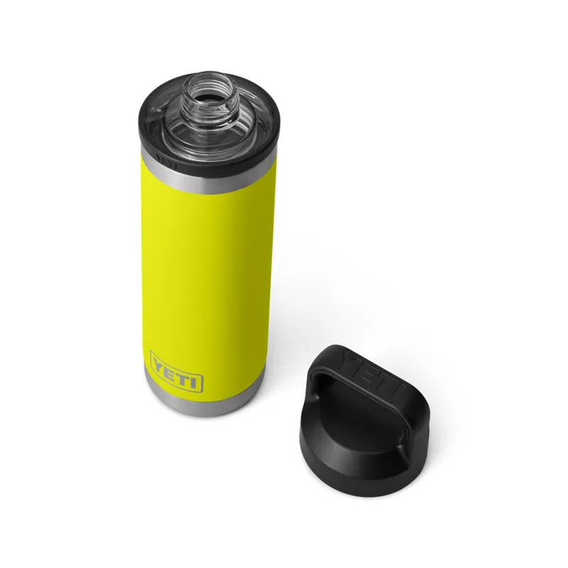 YETI Rambler 18 Oz Firefly Yellow Bottle With Chug Cap-3