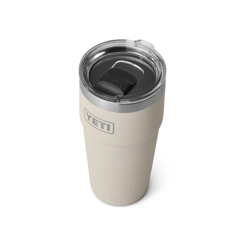 YETI Rambler 20 Oz Cape Taupe Stackable Tumbler-3