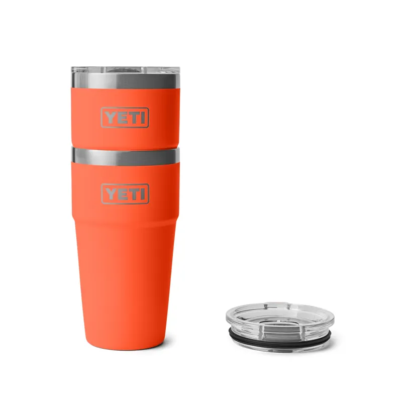 YETI Rambler 20 Oz Papaya Stackable Cup-3