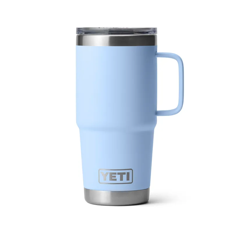 YETI Rambler 20 Oz Big Sky Blue Travel Mug