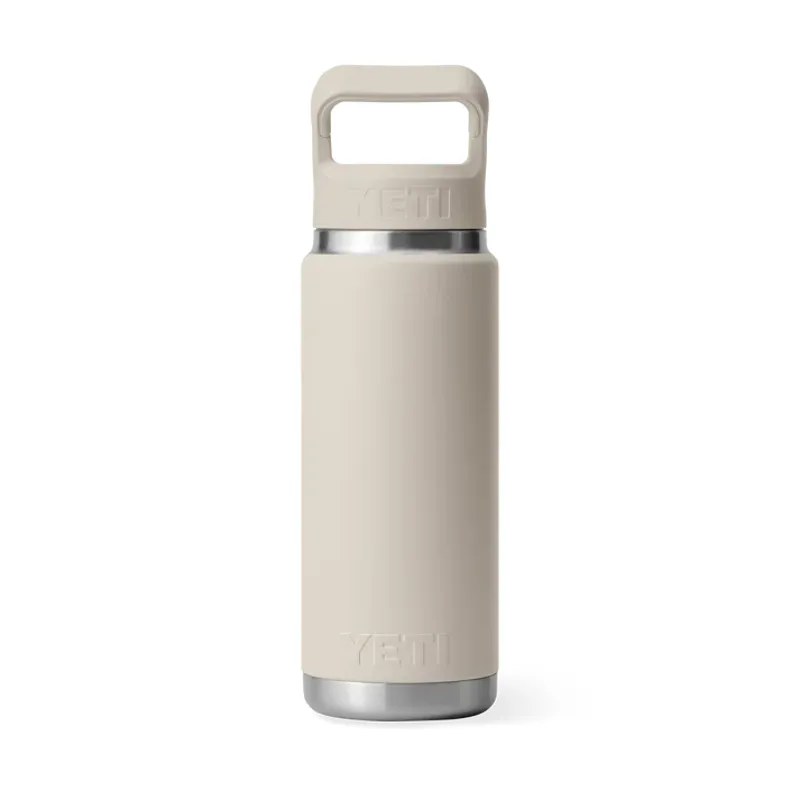 YETI Rambler 26 Oz Cape Taupe Bottle with Straw Cap-1