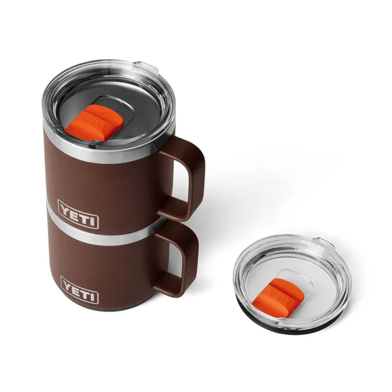 YETI Rambler 10 Oz Wetlands Brown Mug-3