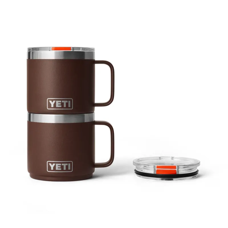 YETI Rambler 10 Oz Wetlands Brown Mug-4