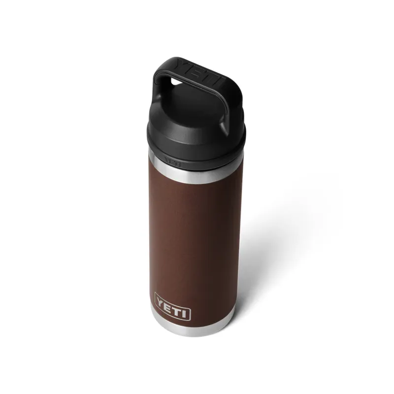 YETI Rambler 18 Oz Wetlands Brown Bottle With Chug Cap-1