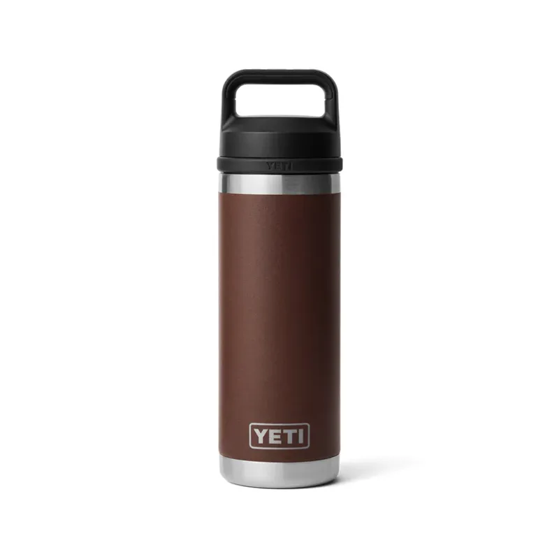 YETI Rambler 18 Oz Wetlands Brown Bottle With Chug Cap