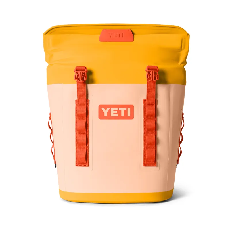 YETI Hopper M12 Soft Backpack Cooler - Peach/Beekeeper -1