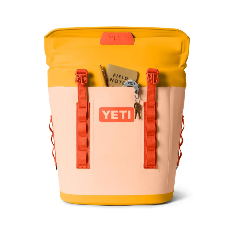 YETI Hopper M12 Soft Backpack Cooler - Peach/Beekeeper -2