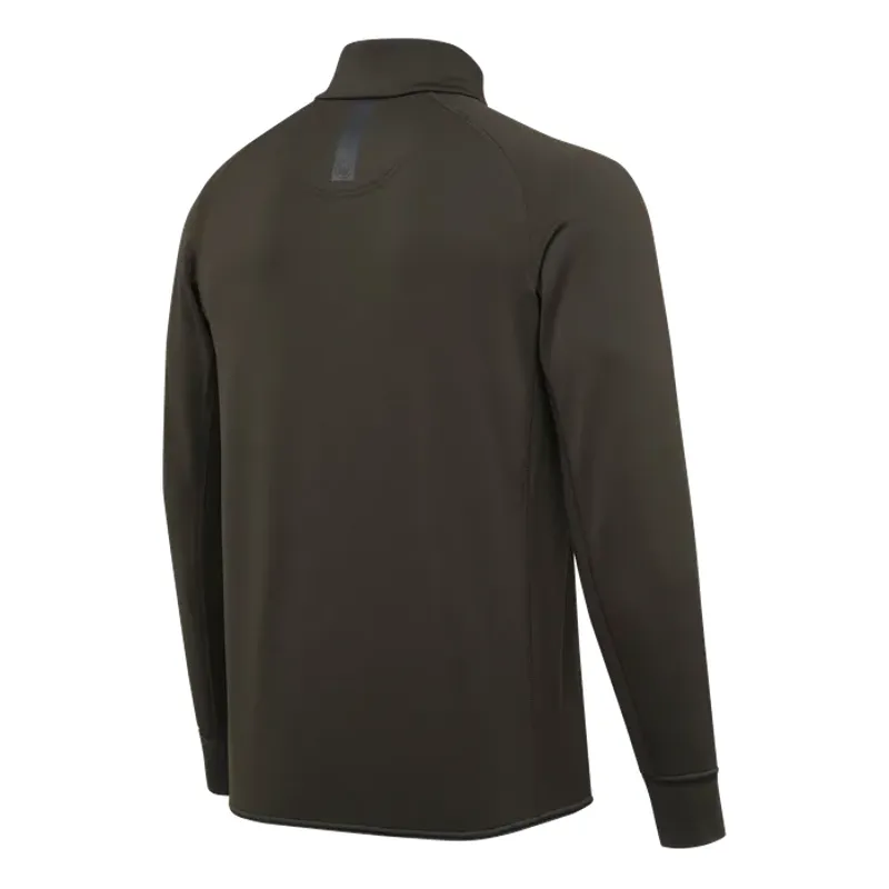 Beretta Green Moss Stretch Tech Half Zip Fleece-1