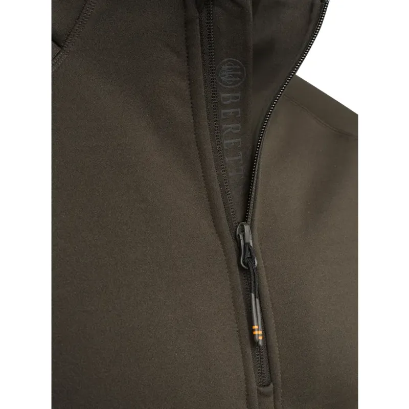 Beretta Green Moss Stretch Tech Half Zip Fleece-2