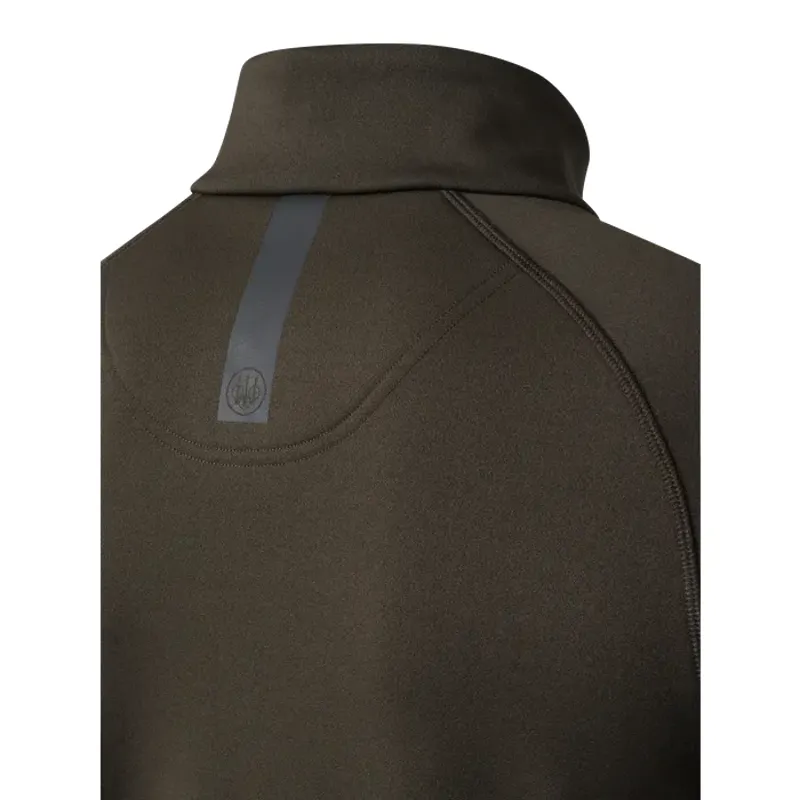 Beretta Green Moss Stretch Tech Half Zip Fleece-4