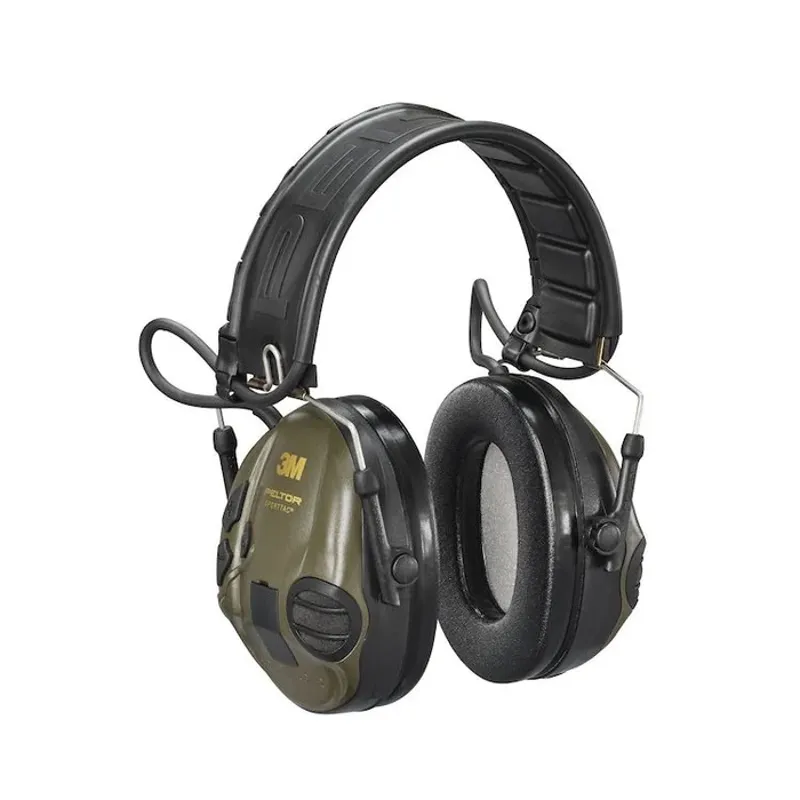 Peltor Sporttac Electronic Green Earmuff