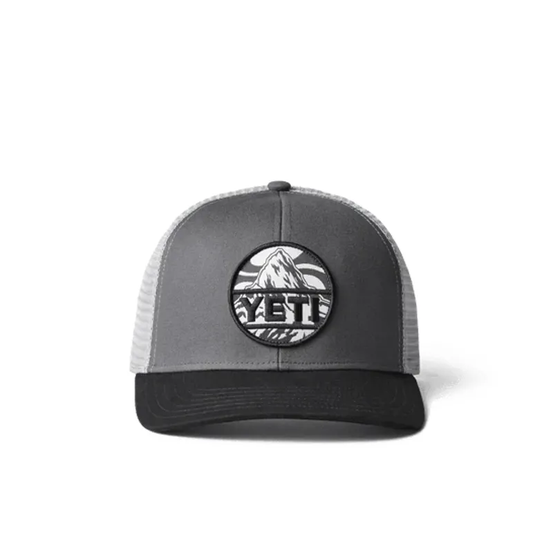 YETI Mountain Badge Hat - Black