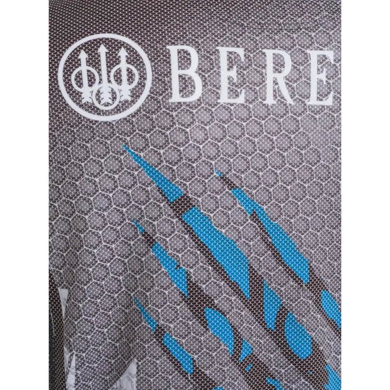 Beretta Rush Scratch Black and Blue Excell Polo-3