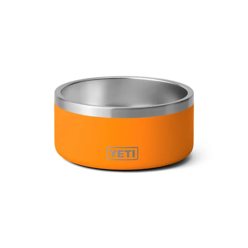 YETI Boomer King Crab Orange 4 Dog Bowl 