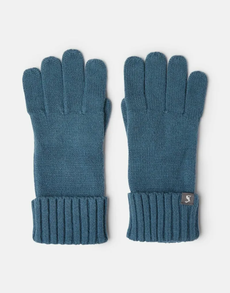 Joules Snowday Chambray Gloves
