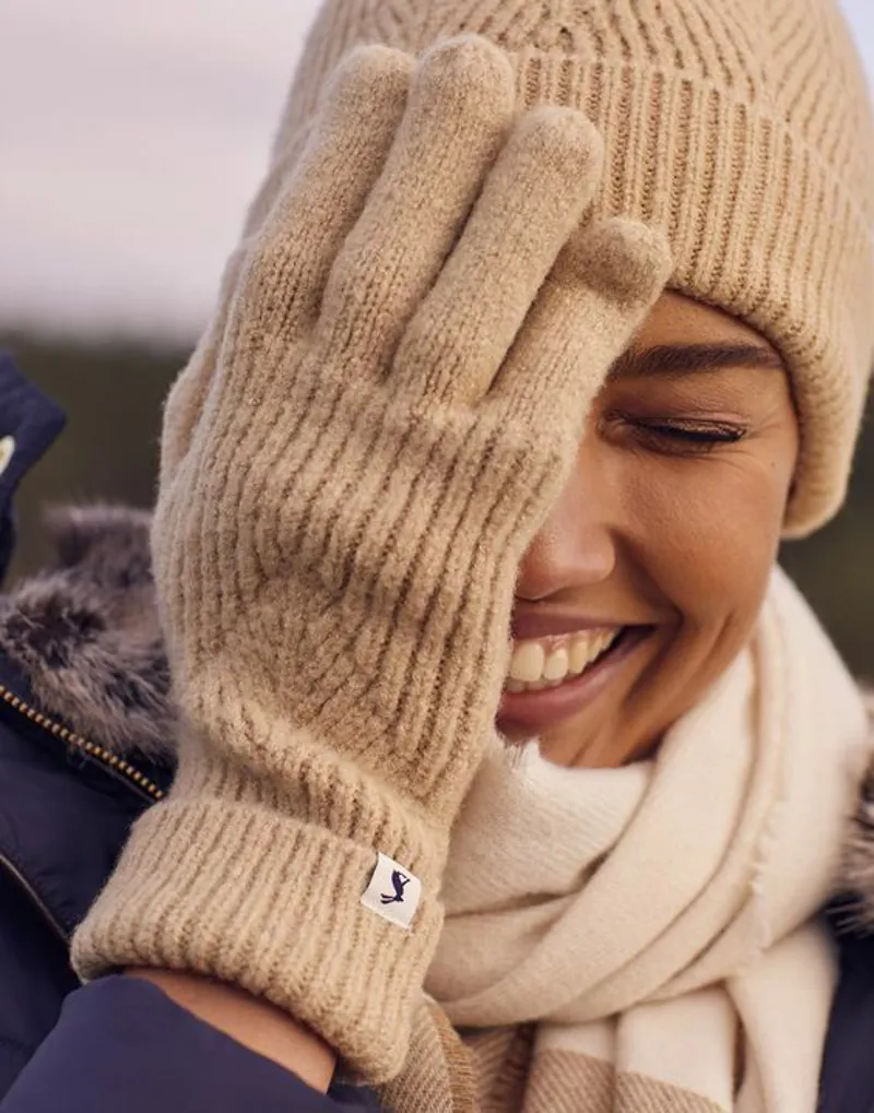 Joules Thurley Oat Gloves